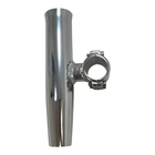 Tigress Silver Alum Clamp Rod Holder 1/4" For 1.660" Id Pipe, See Info New. Price: $44.99.