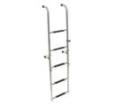 West Marine 7145SN 12868626 Removable Folding 52" 5-STEP Transom Ladder New. Price: $159.95.