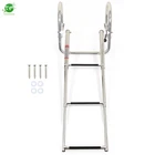 For Marine Yacht Swimming Pool 3-STEP With Handrails Stainless Steel Ship Ladder New. Price: $71.94.