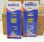 (2) Perko 1199DP2CHR Chrome Plated Zinc Cabin Door Hook 2-1/4" New. Price: $37.99.
