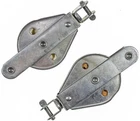 Fico/ronstan Swiveling Becket Blocks FG-109 2" Sheave 1/2 Line Stainless Steel Used. Price: $35.00.