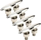 4 Pack 316 Stainless Steel Boat Pull Up Flush Mount Cleats Inch New. Price: $98.99.
