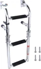 Folding Boat Ladder, Stainless Steel 3 Step Swim Collapsible 2+1 New. Price: $97.07.