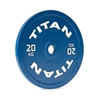 Titan Fitness 20 Kg Olympic Calibrated Steel Powerlifting Plate, Single New. Price: $148.99.