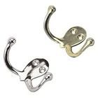 Sea Dog 2-11/16" X 1-1/2" 1-9/16" Cast Brass Double Coat Hook New. Price: $19.45.