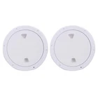 2 Pcs 7" Dia Boat Marine Inspection Hatch Round Deck Plate Access Cover White Us New. Price: $31.99.