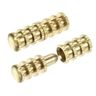 Patikil Table Leaf Dowel Pin 8X30MM, 10 Pack Brass Bolt Gold New. Price: $13.40.