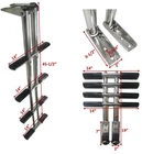 Pactrade Marine Telescopic Boat Dive Ladder, Stainless Steel, 4 Step New. Price: $130.95.