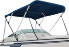 Seal Skin 3/ 4 Bow Bimini Top Marine Grade Waterproof Canopy Cover W/ Frame Blue New. Price: $224.99.