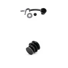 Elk Mountain Shower - Door Travel Latch & Catch Kit Tri Slide Beta Sea New. Price: $55.99.
