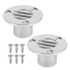 316 Stainless Steel 1" Boat Floor Deck Drain (pack Of 2) New. Price: $29.06.