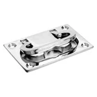 Attwood 3" X 2-1/4" Chrome Plated Brass Flush Hatch Lift Ring New. Price: $26.00.