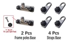 Brocraft Lund Sport Track Bimini Top Mount / Boat Bracket New. Price: $92.99.