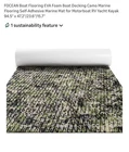 Focean Boat Flooring Eva Foam Sheet 94.5 X 47.2 Forest Camo New. Price: $100.00.