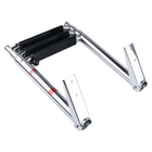 Marine Stainless Steel Telescoping 3 Step Boat Ladder Folding Heavy Duty New. Price: $49.41.