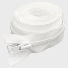 Ykk Boat Vislon Zipper VFUVOL-107 Dx No. 78 Inch White New. Price: $11.01.