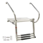 3-STEP Stainless Steel Ship Ladder With Platform Marine Telescoping New. Price: $108.55.