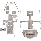 2022 Supra Ss Boat Non-skid Deck Mats 122043 Gatorstep Gray (kit) New. Price: $1948.21.