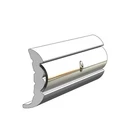 Taco Metals V21 9659WHC20D Rigid Rub Rail Frosty White New. Price: $317.35.