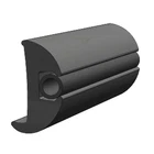 Taco Flexible Vinyl Black Rub Rail 1-1/16"X1-7/8" 50'L Boat V11-2423BKA50-1 New. Price: $426.45.