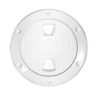 West Marine 11743077 C13109WM White Nonskid 4" Screw-in Asa Plastic Deck Plate New. Price: $21.95.
