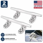 2X 4" 316 Stainless Steel Open Base Boat Cleat Marine Dock Rope Mooring Hardware New. Price: $16.99.