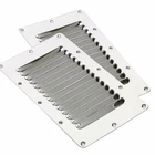 2X Stainless Steel Boat 13 Slots Marine Cover Louvered Ventilation New. Price: $13.41.