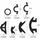 Taco 1-5/32" Black Flex Rub Rail 70' #V12-4144BKA70-1 New. Price: $270.55.