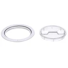 Seachoice Twist Lock Deck Plate White W/clear Insert Up To 6-1/2 In. Diameter New. Price: $58.66.