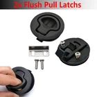 2" Round Hole Flush Pull Locker Hatch Latch Lift Handle Marine Boat Hardware New. Price: $14.39.