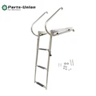 3-STEP Stainless Steel Telescoping Marine Boat Ladder W/ Platform & Handrails New. Price: $108.30.