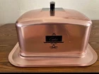 Vintage West Bend Pink Copper Aluminum Locking Latch Square Cake Carrier Bonus Used. Price: $36.67.