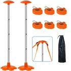 Veithi Boat Cover Support Poles 2 Pack Stable Anti-slip Rubber Base Stainless New. Price: $106.84.