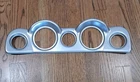 Nautic Star Boat Blank Instrument Panel Silver P# NS2L3S New. Price: $24.95.