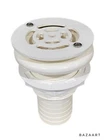 Marine Overflow Drain Thru-hull For 1-1/2" Hose Off-white TH-1502F-B New. Price: $13.95.