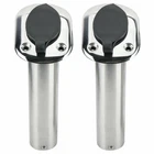 Pair Stainless Steel Fishing Rod Holder 30 Degree Flush Mount Marine Yacht Boat New. Price: $26.01.