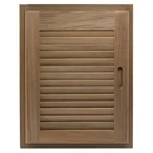 Whitecap Teak Louvered Door & Frame 15" X 20" Right Hand New. Price: $142.31.