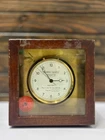 Wempe Hamburg Marine Chronometer 100% Original Nautical Quartz Clock Wooden. Price: $1100.00.