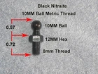 Gas Nitro Prop Lift Strut Spring Shock 10MM Ball Stud Mount Bolt M8 Thread New. Price: $6.99.