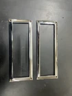 Vintage Perko Chrome Step Pad Frames 1225 8.75 X 3.25 O.d. Used. Price: $35.00.