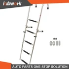 Labwork 2 STEP+3 Stainless Steel Folding Ladder Telescoping 400 Lb. Limit New. Price: $78.12.
