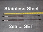 Set 20 150# Stainless Steel Nitro Prop Gas Strut Shock Spring Lift Rod Inch New. Price: $59.99.
