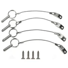 Nrc&xrc Bimini Top Pin Quick Release 1/4" Diameter W/lanyard Prevents Los... New. Price: $23.61.