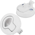 2X 2" Flush Pull Latch Handle Non Locking White For Boat Marine Deck Hatch Door New. Price: $16.14.