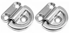 Two Marine Grade Stainless Steel Folding Pad Eye 5/16" New. Price: $27.52.