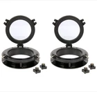 Pair Of 8" Round Opening Portlight Porthole Replacement Window Boat Yacht Black New. Price: $54.99.