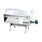 Magma Newport Gourmet Gas Grill 100% 18-9 Marine Stainless Used. Price: $310.00.