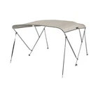 Msc 3 Bow Bimini Top Boat Cover 6'L X 46" H 54-60" Beige New. Price: $133.04.