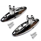 Mxeol Boat Bimini Top Hardware Deck Hinge,swivel Side Average, Silver 2PCS New. Price: $25.40.
