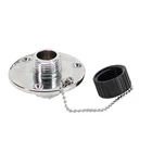 Whitecap C.p. Brass Outlet 2-3/4" Base 1" Depth P-2454C New. Price: $35.99.